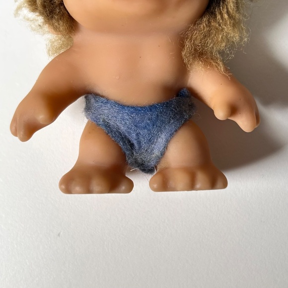 Vintage 1965 Thomas Dam Baby Monkey Troll Doll RARE VHTF (B9) - Picture 9 of 16
